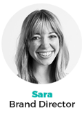 A headshot of Sara