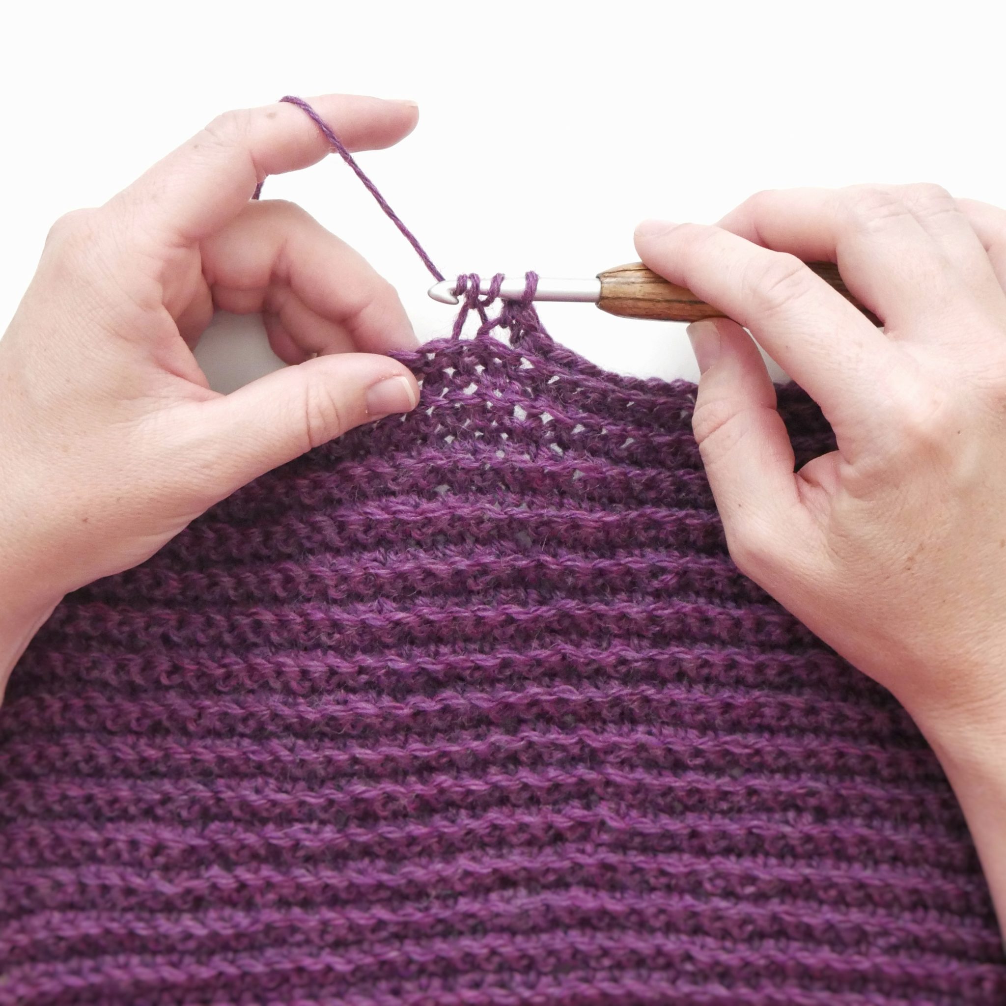 How to Single Crochet Back Loop Only Totally Textured Tuesday