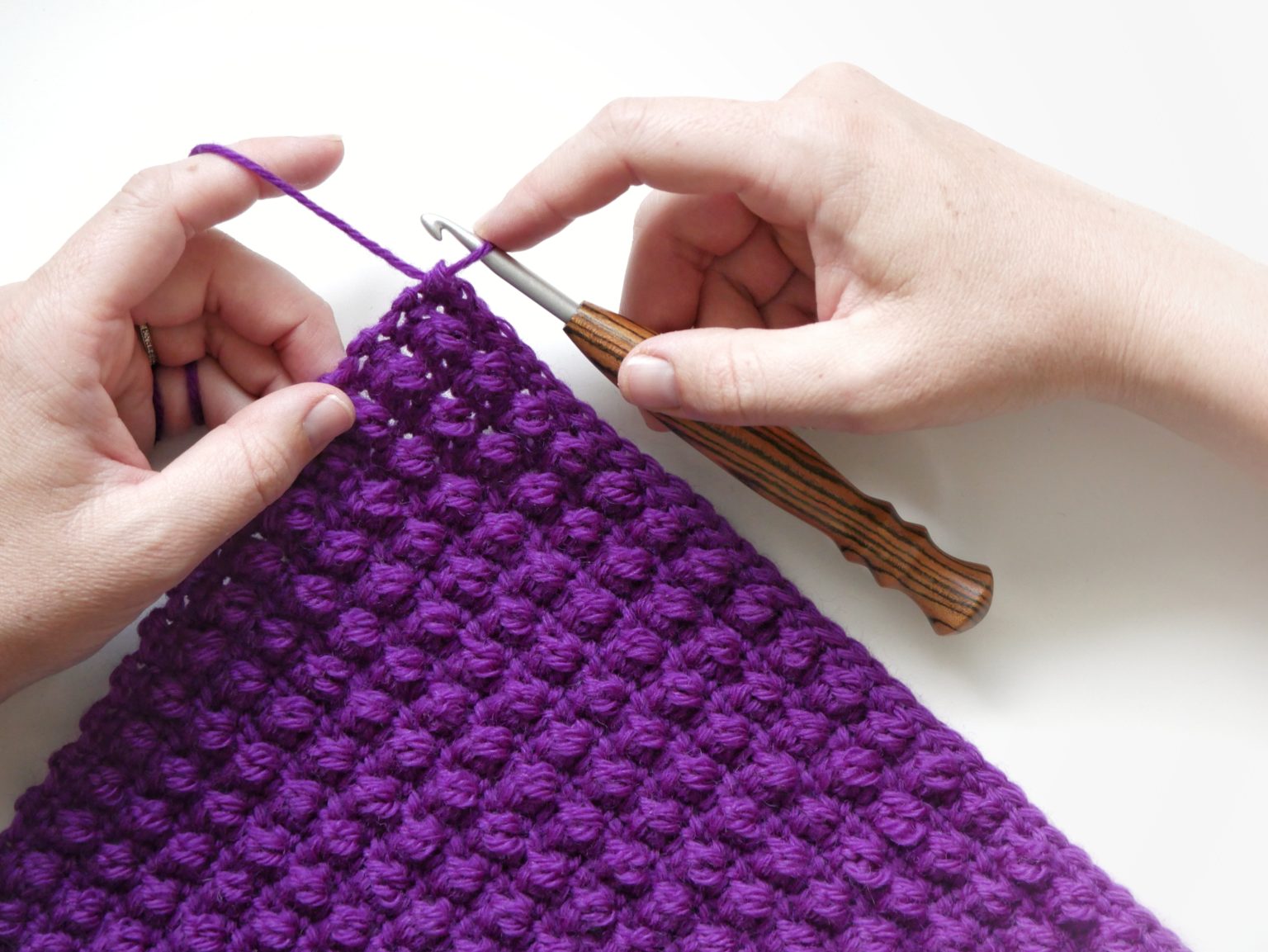 HOW TO CROCHET Even Berry Stitch TOTALLY TEXTURED TUESDAY WeCrochet