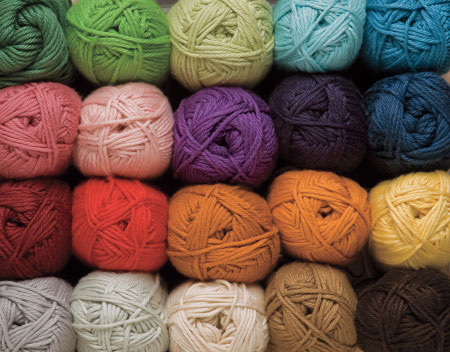 Balls of Comfy Worsted yarn from crochet.com