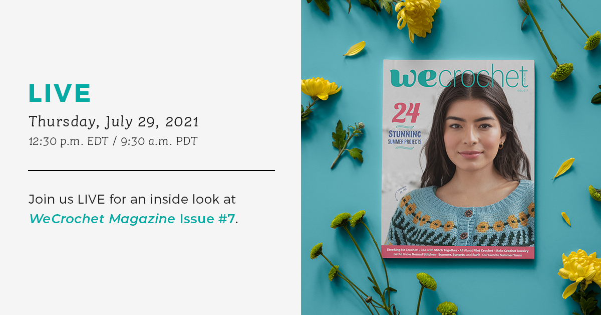 Want a sneak peek of the new We Crochet Magazine? WeCrochet Staff Blog